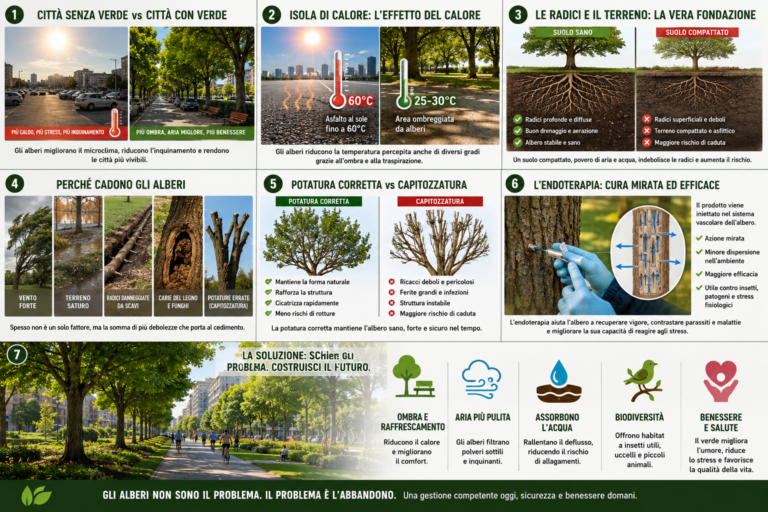 L'importanza degli alberi in città